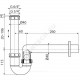 Сифон для отвода конденсата трубный DN40 Alca Plast AKS3