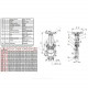 Задвижка шиберная односторонняя нерж VG6400-001MM Ду 200 Ру10 межфл со штурвалом уплотнение: металл Tecofi VG6400-001MM0200