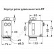 Реле давления дифференциальное RT262A 0.1-1.5 2х3/8