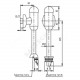 Кран для писсуара нажимной с регулировкой Ideal Standard B6928AA