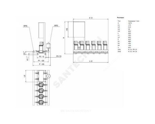 Установка повышения давления COR-2 MVIS 802/SKw-EB-R Wilo 2897574