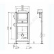 Инсталляция для писсуара Euro II Urinal OLI 136179