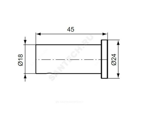 Крючок для одежды CONNECT Ideal Standard N1380AA