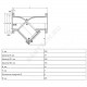 Фильтр сетчатый Y-образный чугун Ду 100 Ру16 фл ФСФ со сливной пробкой Ридан 082X4068