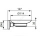 Мыльница с держателем прозрачное стекло IOM Ideal Standard A9123AA