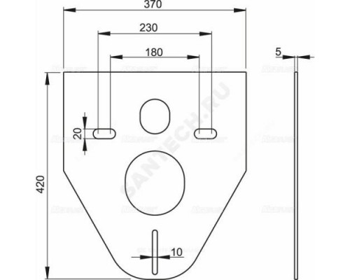 Комплект звукоизоляционный для инсталляции Alca Plast M91