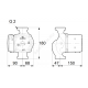 Насос циркуляционный с мокрым ротором UPS 32-100 PN10 1х230В/50 Гц Grundfos 95906500