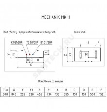 Водонагреватель электрический накопительный 50 л MK 50 H THERMEX ЭдЭБ01325