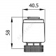 Привод термоэлектрический TWA-Z 24В Danfoss 082F1260