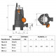 Насос фекальный TRITUS TRm 1,5 Pedrollo 48SHT02A1