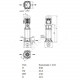Насос многоступенчатый вертикальный HELIX FIRST V 601-5/16/E/S/400-50 PN16 3х400В/50 Гц Wilo 4201123