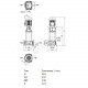 Насос многоступенчатый вертикальный HELIX FIRST V 601-5/25/E/S/400-50 PN16 3х400В/50 Гц Wilo 4201124