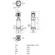 Насос многоступенчатый вертикальный HELIX FIRST V 606-5/16/E/S/400-50 PN16 3х400В/50 Гц Wilo 4201137