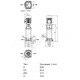 Насос многоступенчатый вертикальный HELIX FIRST V 610-5/16/E/S/400-50 PN16 3х400В/50 Гц Wilo 4201149