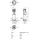 Насос многоступенчатый вертикальный HELIX FIRST V 613-5/16/E/S/400-50 PN16 3х400В/50 Гц Wilo 4201158