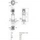 Насос многоступенчатый вертикальный HELIX FIRST V 614-5/16/E/S/400-50 PN16 3х400В/50 Гц Wilo 4201160