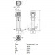 Насос многоступенчатый вертикальный HELIX FIRST V 620-5/25/E/KS/400-50 PN25 3х400В/50 Гц Wilo 4201169