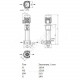 Насос многоступенчатый вертикальный HELIX FIRST V 625-5/30/E/KS/400-50 PN30 3х400В/50 Гц Wilo 4201174