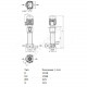 Насос многоступенчатый вертикальный HELIX FIRST V 630-5/30/E/KS/400-50 PN30 3х400В/50 Гц Wilo 4201176
