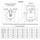 Водонагреватель электрический накопительный 50 л 2,5 кВт Thermo 50 V Slim THERMEX ЭдЭ001781