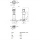 Насос многоступенчатый вертикальный HELIX V 409-1/25/E/KS/400-50 PN25 3х400В/50 Гц Wilo 4160527