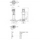 Насос многоступенчатый вертикальный HELIX V 416-1/25/E/KS/400-50 PN25 3х400В/50 Гц Wilo 4160539