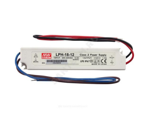 Блок питания 230V AC/12V DC/18W IP67 Alca Plast AEZ320