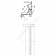 Отвод сталь бесшовный крутоизогнутый 90гр Дн 325х14,0 (Ду 300) под приварку ГОСТ 17375-2001