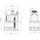 Насос дренажный VERTY NOVA 400 M cо встроенным поплавком DAB 60170232H