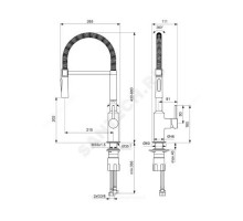 Смеситель для кухонной мойки одноручный CERALOOK Ideal Standard BC302AA