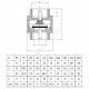 Клапан обратный латунь пружинный 53 Ду 32 Ру18 ВР 1 1/4