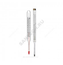 Термометр керосиновый ц.д. 1,0 oC прямой 100С СП-2П 220/160 Термоприбор