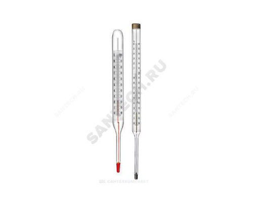 Термометр керосиновый ц.д. 1,0 oC прямой 100С СП-2П 220/60 Термоприбор