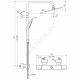 Система душевая в комплекте смеситель, верхний душ, шланг и лейка Ceratherm C100 Ideal Standard A7540AA