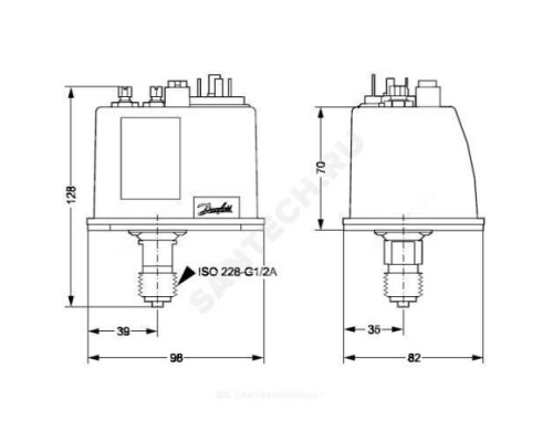 Реле давления BCP 4L 1-10 1/2