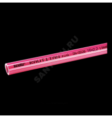 Труба PE-Xa/EVOH Дн 20х2,8 Ру10 Тмакс=95C L=6м RAUTITAN pink Rehau 11360521006