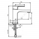 Смеситель для умывальника одноручный CERAFINE D Ideal Standard BC553AA .
