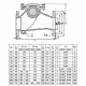 Клапан обратный чугун шаровой Ду 65 Ру16 фл шар сталь+NBR Benarmo