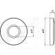 Розетка для сифона 32х85мм АНИ Пласт M413