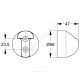 Держатель для душевой лейки не регулируемый IDEALRAIN Ideal Standard B9467AA