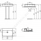 Умывальник 60 без отверстия под смеситель Ideal Standard T378901