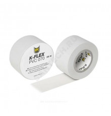 Лента ПВХ PVC AT 070 38мм х 25м серая самоклеящаяся K-flex 850CG020008