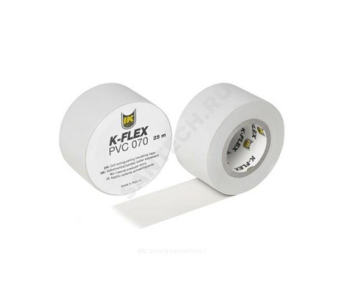 Лента ПВХ PVC AT 070 50мм х 25м серая самоклеящаяся K-flex 850CG020009