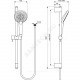 Гарнитур душевой держатель+шланг+лейка 3 режима струи IDEALRAIN JET ROUND XL3 Ideal Standard B1761AA .