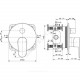 Смеситель для ванны с душем одноручный CERAFINE O Ideal Standard A7350XG .