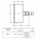 Манометр МП-50 осевой Дк50мм 0-0,6 МПа кл.2,5 G1/4