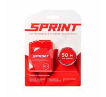 Нить уплотнительная бокс+катушка 2х50м (в блистере) среда: вода, газ SPRINT 04061