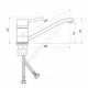 Смеситель для кухонной мойки одноручный Город Д-серия Славен СЛ-ОД-Д21