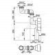 Сифон для умывальника/кухонной мойки 1 1/2