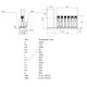 Установка повышения давления COR-3 HELIX V 1015/SKw-EB-R Wilo 2785790